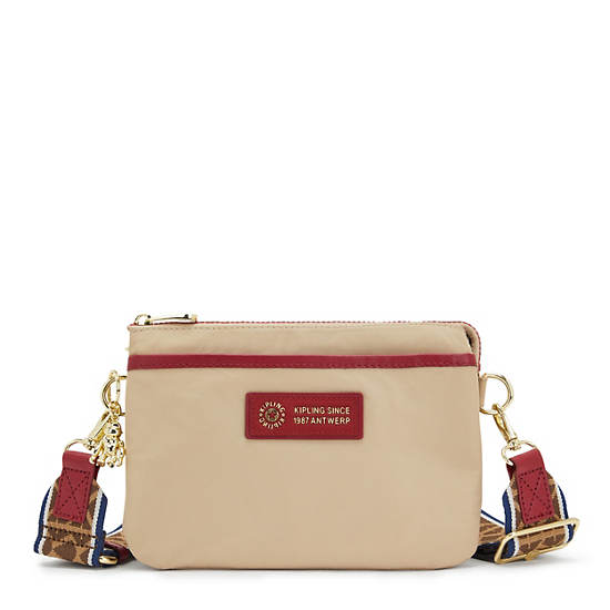 Bolsos Cruzados Kipling Riri Moda Beige | MX 1218WN